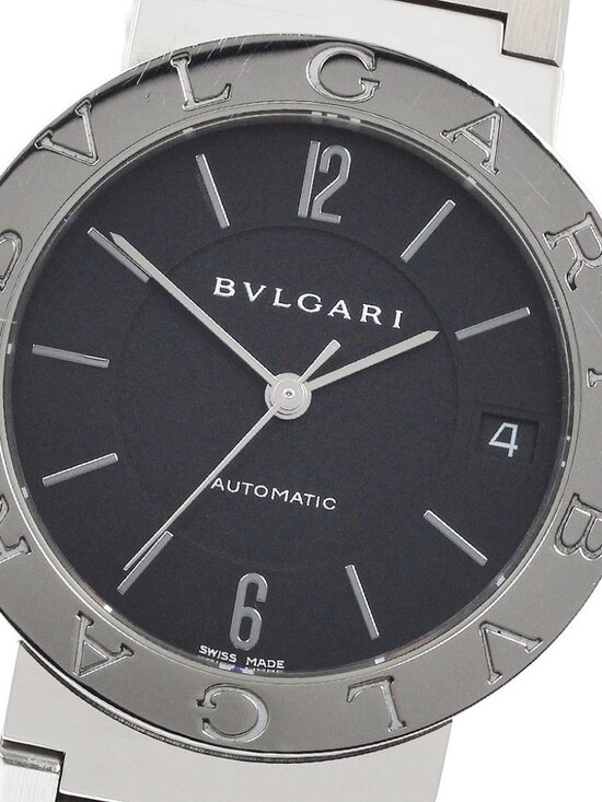 BVLGARI BVLGARIBVLGARI BB33SS Date Black Dial Automatic Men\'s Watch_940022 main image 6
